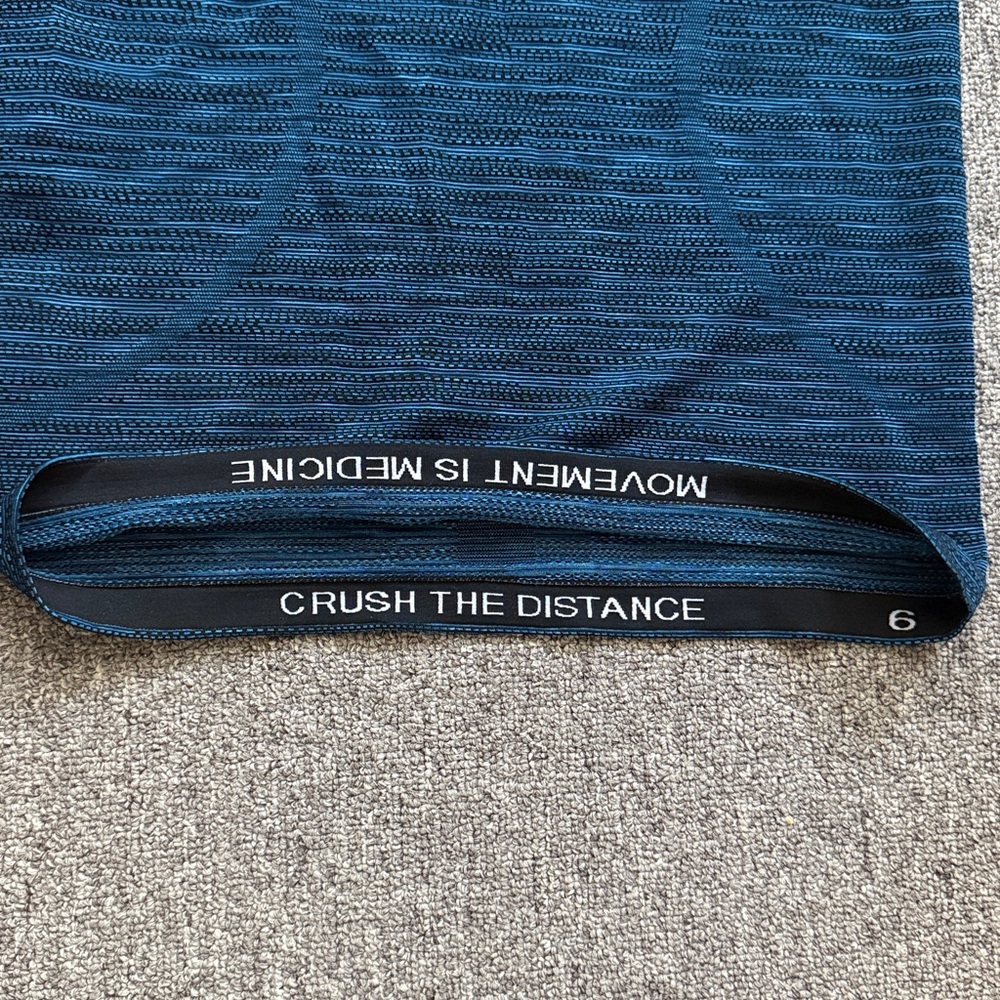 Blue Racerback Tank Top - Picture 4 of 7